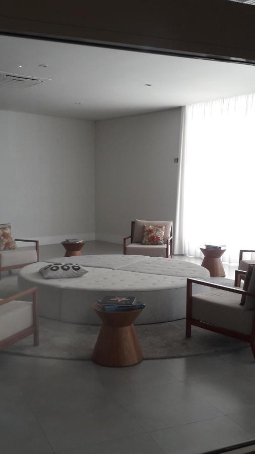 Maravilhoso Apto Vista Mar Jacuzzi Wi Fi Pe Areia Santos  Exterior photo