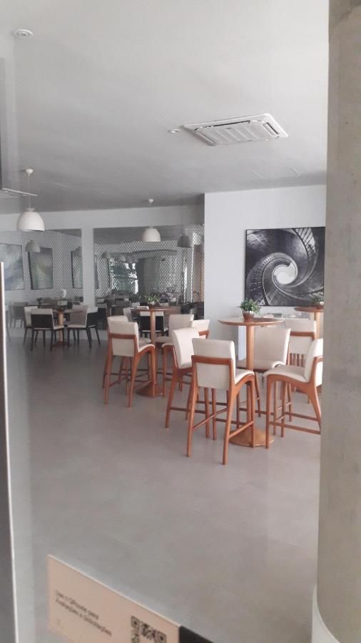 Maravilhoso Apto Vista Mar Jacuzzi Wi Fi Pe Areia Santos  Exterior photo