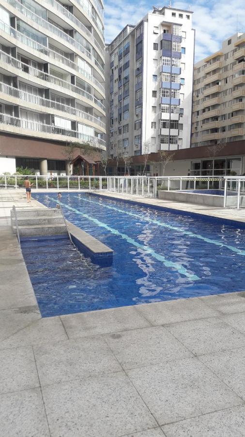 Maravilhoso Apto Vista Mar Jacuzzi Wi Fi Pe Areia Santos  Exterior photo