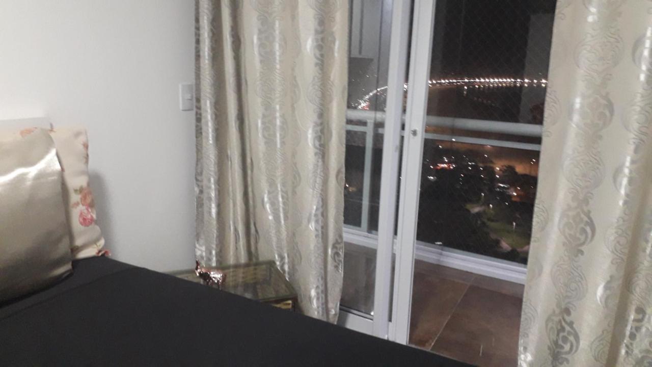 Maravilhoso Apto Vista Mar Jacuzzi Wi Fi Pe Areia Santos  Exterior photo