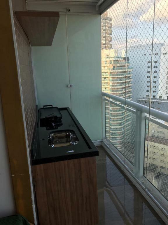 Maravilhoso Apto Vista Mar Jacuzzi Wi Fi Pe Areia Santos  Exterior photo